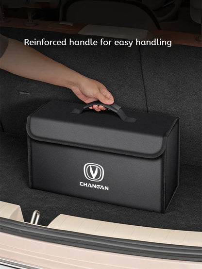 Car Trunk Storage Box Organizer Stowing Tidying Container Bag For CHANGAN UNI-T UNI-K UNI-V CS75PLUS CS55 EADO PLUS CS35 CS55