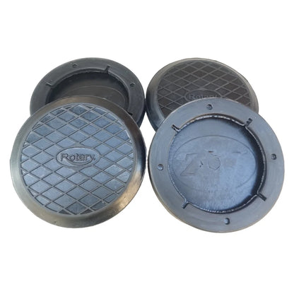 125mm Universal Car Rubber Jack Pad  Protector Hydraulic Ramp Trolley Jack Adapter for Pinch Weld Side Lifting Disk Jacking Tool