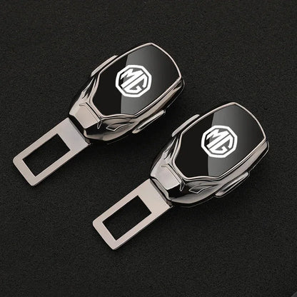 Car Seat Belt Clip Carbon Extender Lock Buckle Plug Interior for MG ZS HS GT HECTOR MG3 MG5 MG6 MG7 Auto Accessories