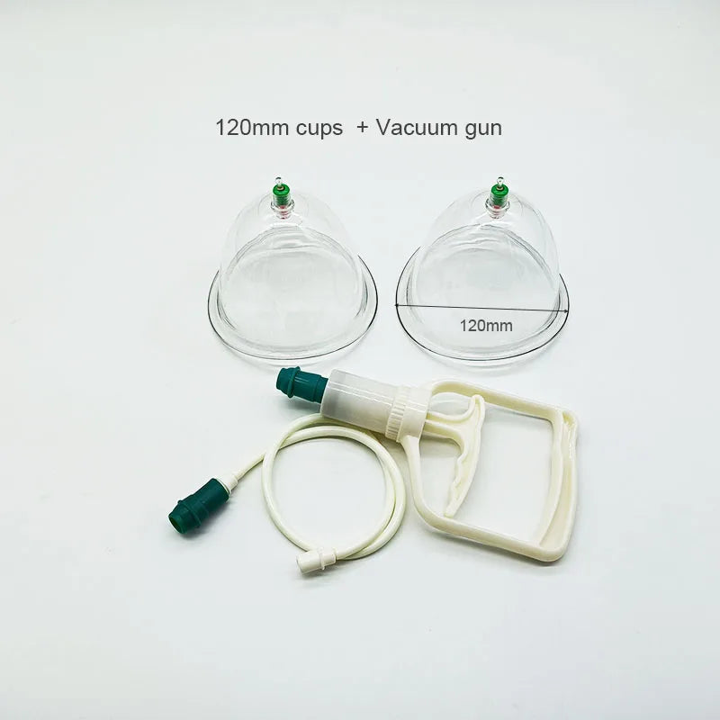 Big Size Vacuum Cupping Breast & Buttocks Enlargement Massager Suction Pump Machine Butt Lifting Device Back Massage Cans