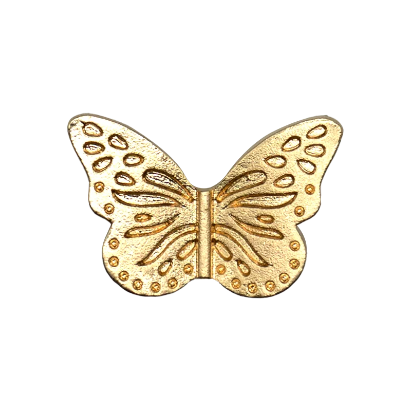 1/20pcs Golden Metal Shoe Charms Luxury Flower Maple Leaves Shoe Accessories for Clog Decoration Women Men Fashion Shoe Buckle