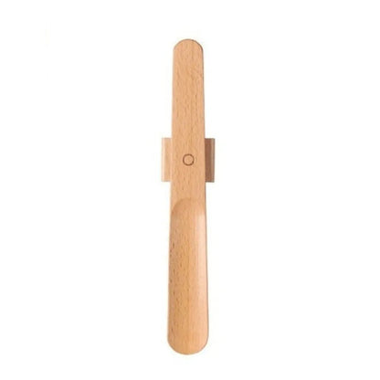 Useful 30/55cm Magnetic Shoehorn Flexible No-Bend Shoe Puller Wooden Handle Lazy Shoe Horn for Elderly, Pregnant Women