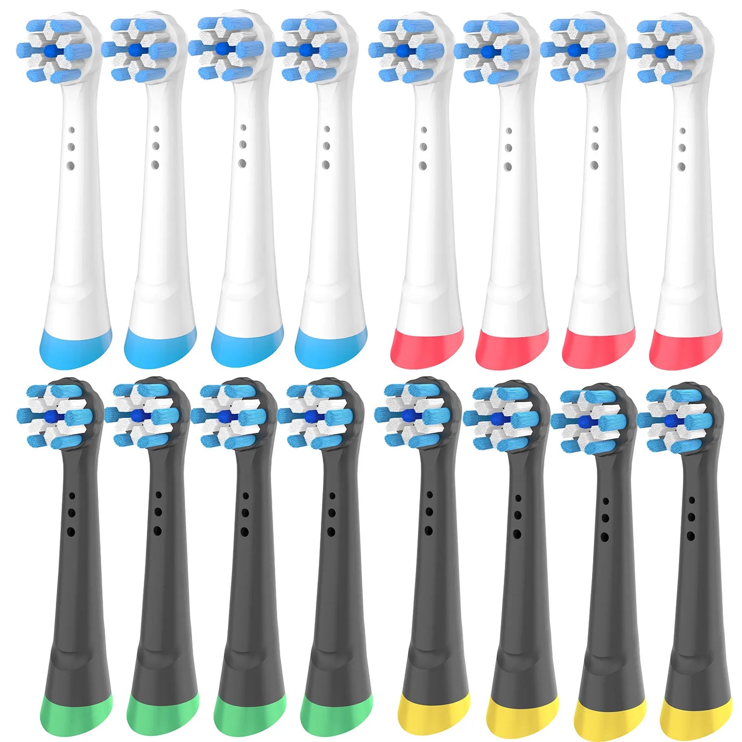 Toothbrush Head Compatible with OB iO Brush Heads Electric Toothbrush Replacement Heads for IO 3/4/5/6/7/8/9/10,4 Pack