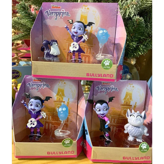 Cartoon Rapunzel Vampire Chameleon Model Toys Bullyland Desktop Decor Collection Ornaments Cartoon Characters Dolls Kid Gift