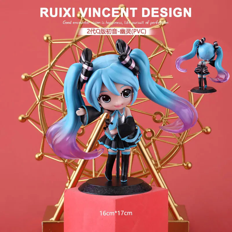 Anime Figure Hatsune Miku Model Statue Doll Beautiful Girl Sailor Moon Rem Asuna Cosplay Merchandise Collectible Gift For Fans