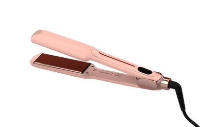 2-in-1-Flat Hair Straightener & Curling Iron, Infrared Ion Reduces Frizz, Suitable for Straight Hair, Curly Hair, Gifts