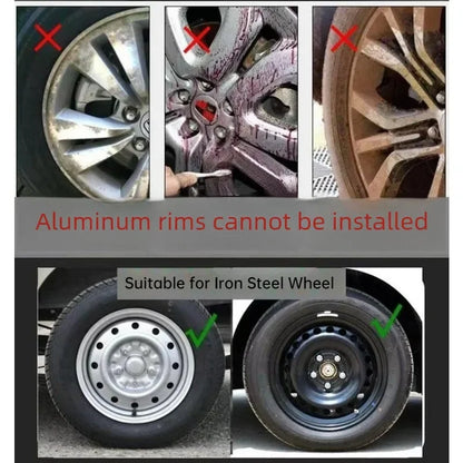 4PCS Universal Wheel Cover Hubcap Replacement R13 Inch Hub Caps Wheel Rim Cover PP Tire Accessories Snap