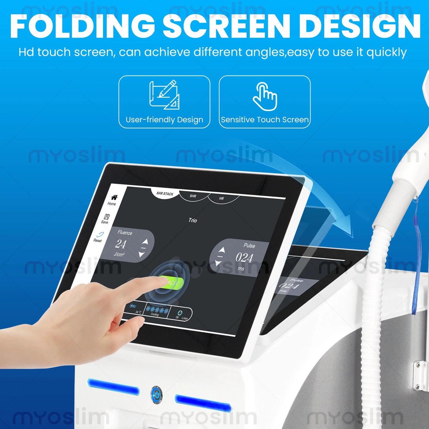 Diode Laser painless permanent hair removal FAC advanced technology with 4 Waves Salon Exclusive Full Certificate Latest 5000W