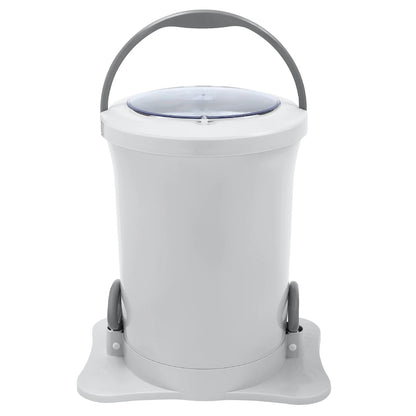 Modern Manual Laundry Dehydrator No Power Required Easy Operation Sturdy Durable Design Large Loading Capacity Efficient Water Removal For Thick Garments Beddings And Daily Clothes Compact Portable Spin Dryer