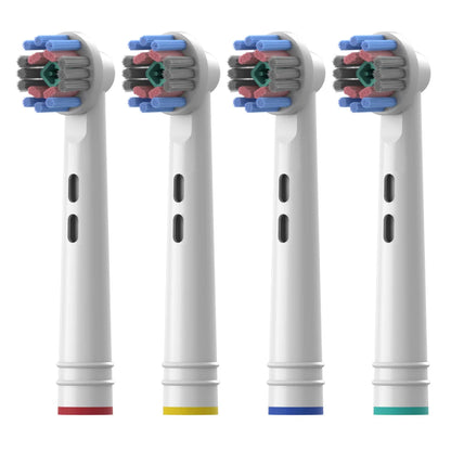 Replacement Brush Heads For Oral Toothbrush -B Fit Advance Power/Pro Health/3D Excel/Vitality Precision Clean BristlesD100 D25