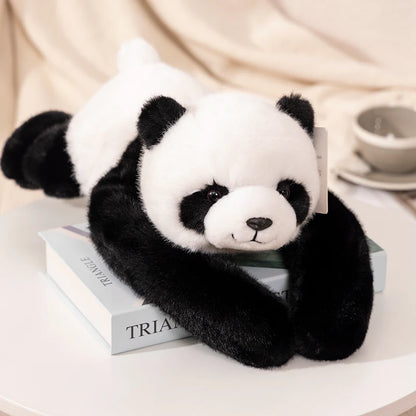 Cute Animal Soft Plush Toys Long Arm Panda Dinosaur Bear Koala Carried On The Back  Plushies Animal Dolls Gifts For Friends
