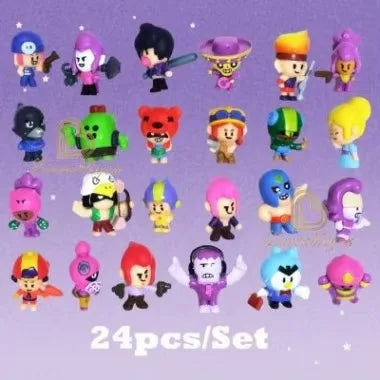 Mini Anime Figures Fashion Original Star-Game Decoration Cartoon Heroes Model Cotton Dolls Boys Christmas Gifts Collectible