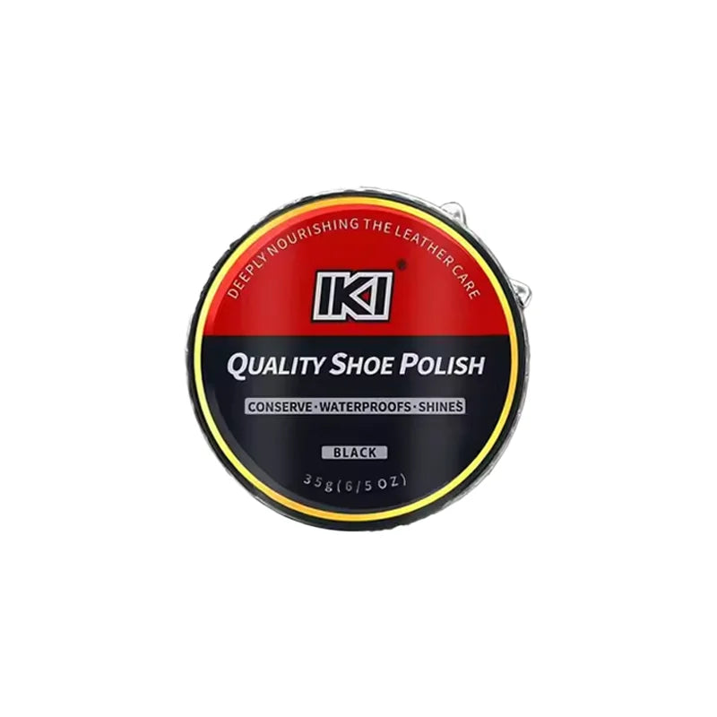 Black Shoe Wax for Leather Shoe Care Gloss Enhancement And Extended Lifespan Aesthetic Polishing Agent for Footwear