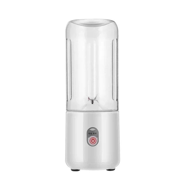 Zai Xiao 500Ml Portable Blender 6 Blades Usb Rechargeable Fresh Fruit Juice Mixer Electric Shake Cup Cute Blender Smoothie Ice C