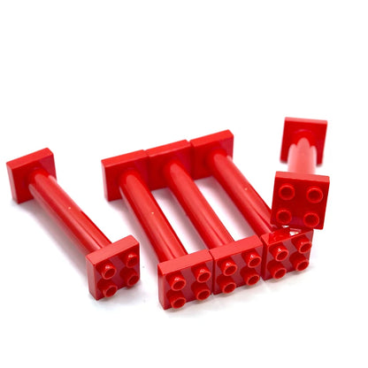 Big Size Building Blocks Train Railway Transport Set Track Parts Electric Locomotive DIY Assemble Interaction Toys For Children