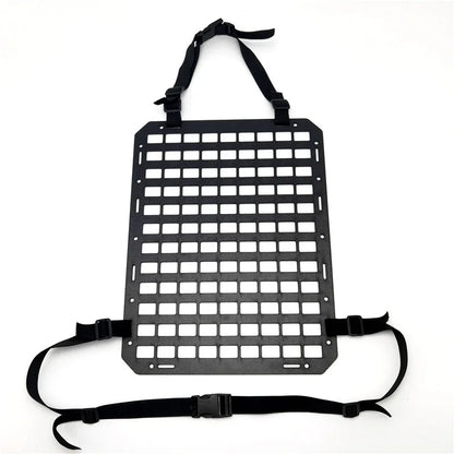 Truck Mount Rack Panel for Tactical Gear Accessories Tactical Car Seat Back Organizer | Rigid Molle Panels for Vehicles