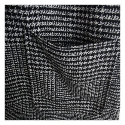 Casual Coats Striped Jackets Man Turndown Collar Top Wool Coats And Long Sleeve Lined Clothes Men's Clothing  For Winter