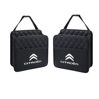 Multifunctional Car Seat Storage Bag Leather Storage Bag For Citroen C1 C2 C4 C5 C3 C4L C8 Berlingo Xsara Picasso Accessories