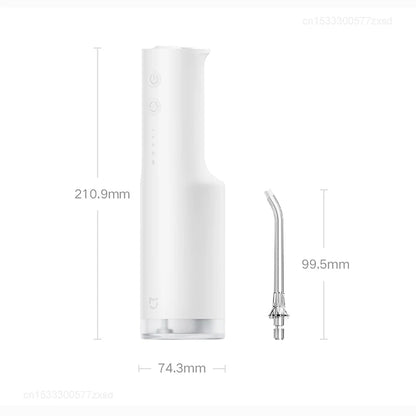 MIJIA F300 Portable Oral Irrigator Dental for Irrigator Teeth Water Flosser Bucal Calculi Oral Cleaner Water Thread Teeth
