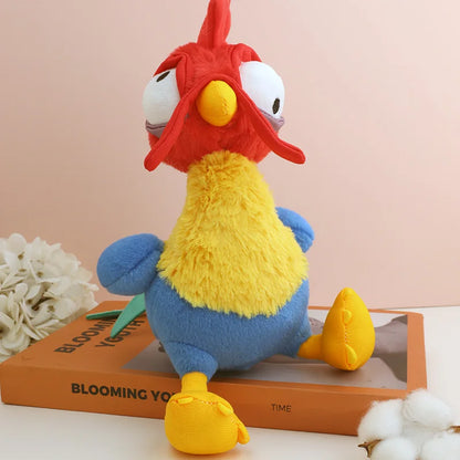 Fluffy Moana Pua & Heihei Soft Plush Toy Stuffed Animals Kawaii Pet Pig Rooster Doll Movie Toys Gift For Kids Birthday Christmas
