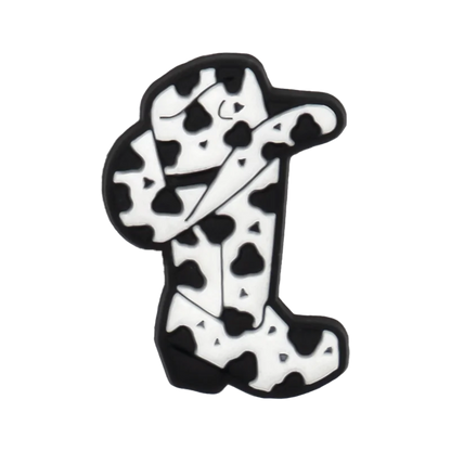 1/25pcs Leopard Print Shoe Charms for Hot Girl Women Shoe Decorations Pins Sandals Accessories Lipstick Heart Cherry Clog Buckle