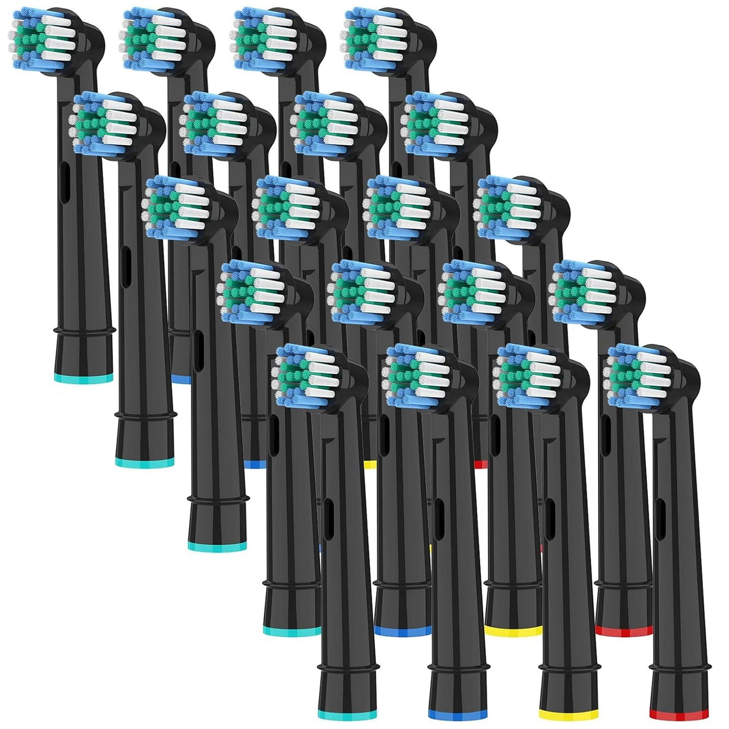 4/8/16/20/40Pcs Replacement Toothbrush Heads Compatible with Oral-B Braun Professional Electric Toothbrush Heads Brush Heads
