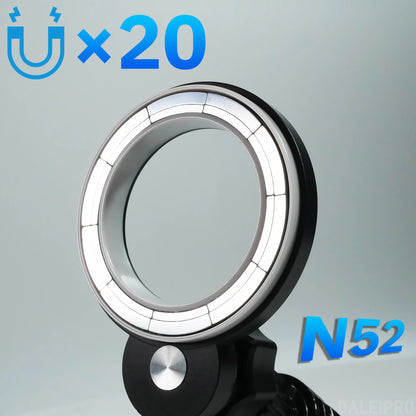 For Volvo EX30 2024 2025 Special Magnetic Phone Holder Screen Border Fixed Adjustable Metal Phone Holder RHD LHD Accessories