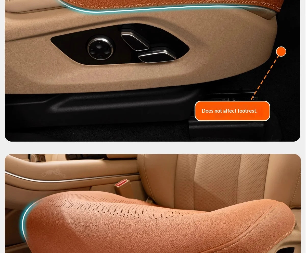 Universal High-End Summer Thin Car Seat Cushion Set for Four Seasons Interior Ventilation And Breathability