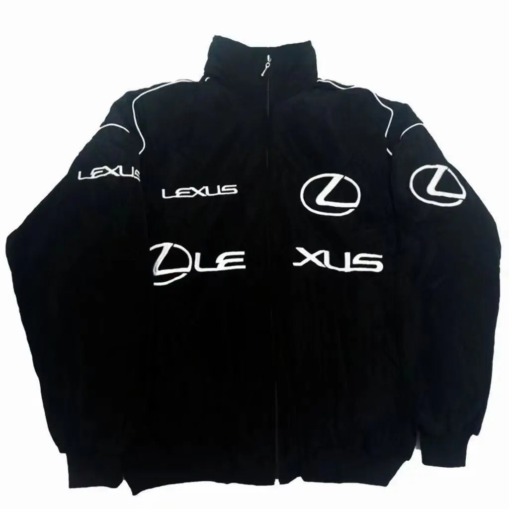 Lexus High-End Embroidered Cotton Jacket F1 Racing Motorcycle Warm Riding Jacket 4S Store Customized Workwear