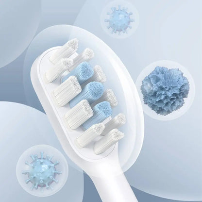 3pcs/6pcs Original MIJIA T302 Sonic Toothbrush Heads Teethbrush Replacement Heads Sonic Oral Hygiene Mi Oral Clean