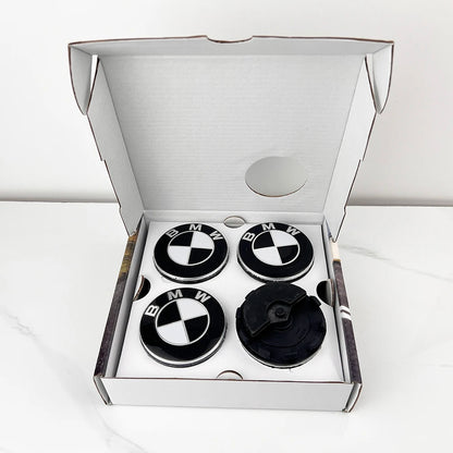 4Pcs 56mm-68mm Car Floating Wheel Center Caps For BMW X1 X3 X5 X6 X7 E60 E92 E71 E70 E46 F34 G30 G70 G08 G05 G06 G01 G02 G31/G38