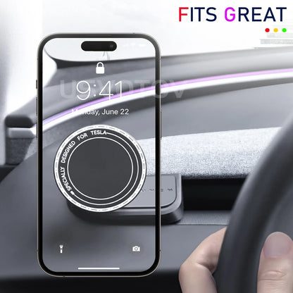 Strong Magnet Magsafe Phone Mount for Tesla Model Y Juniper Model 3 2025 2026 Phone Holder Navigation Bracket Car Accessories