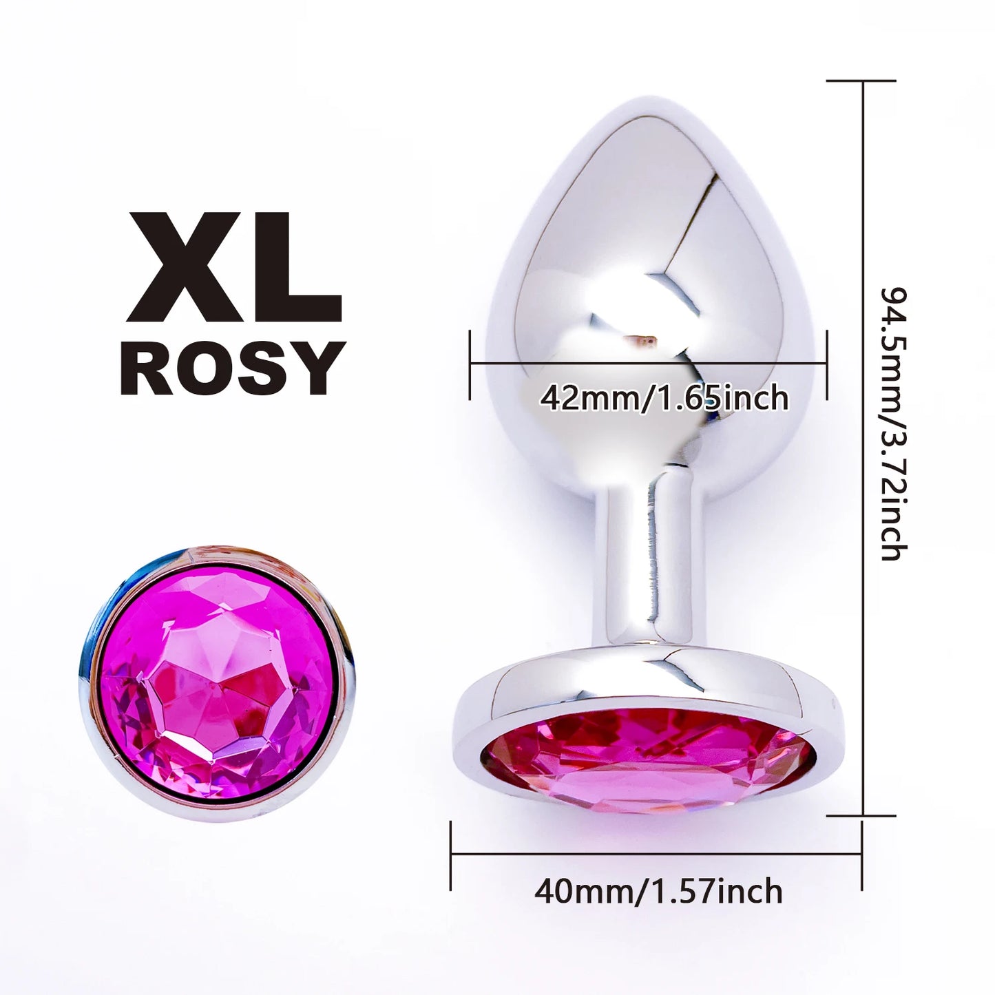 Metal Anal Plug Set 5 Size Butt Plug Sex Toy for Couples Adult Game Masturbator Anus Stimulation Toys for Women And Men