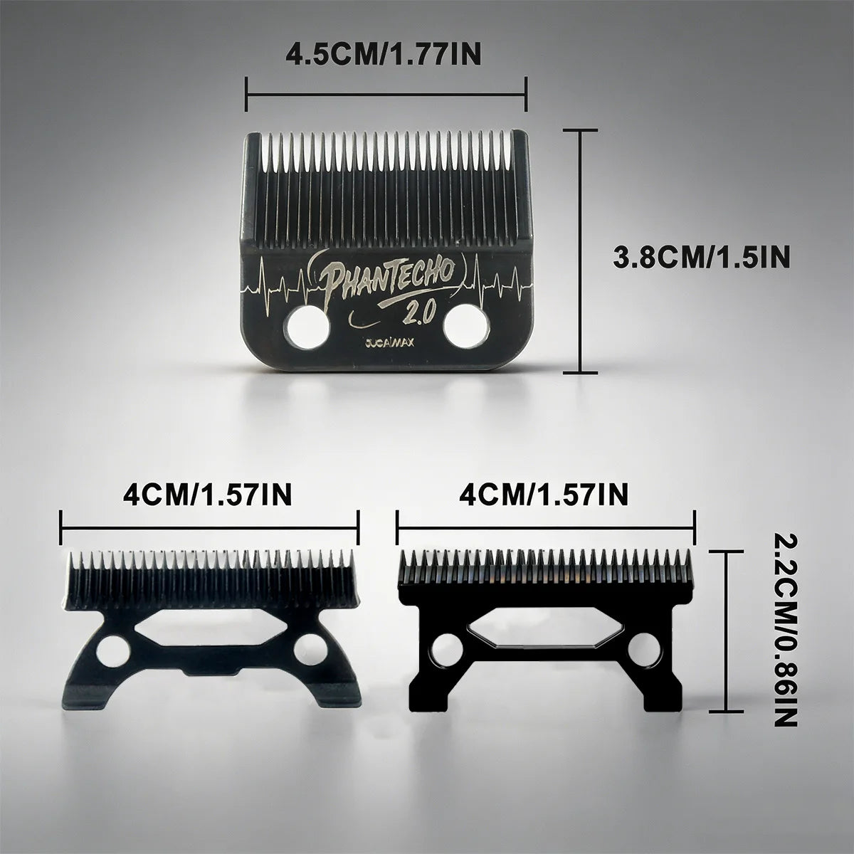 JUCAI PHANTECHO2.0 Blade For JUCAI X01 JC06 H1 V001 8148 V003 R66 M10 Madeshow Wmark Kulilang Vgr Professional Clipper Blade