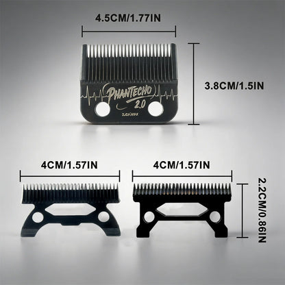 JUCAI PHANTECHO2.0 Blade For JUCAI X01 JC06 H1 V001 8148 V003 R66 M10 Madeshow Wmark Kulilang Vgr Professional Clipper Blade