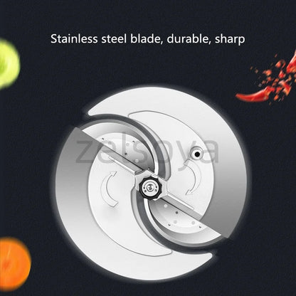 Commercial electric slicer Stainless steel garlic lemon fruit slicer vegetable potato slicer