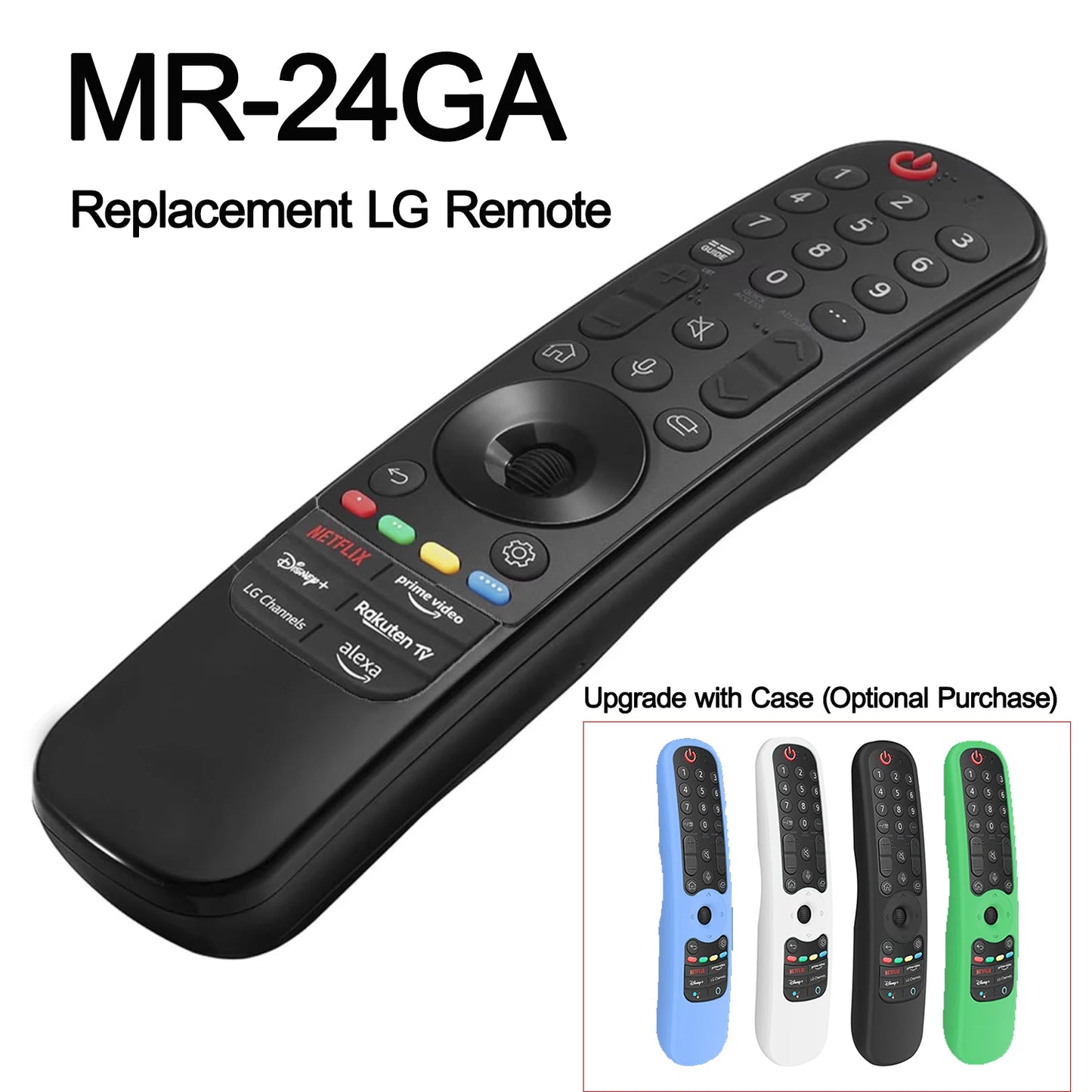 MR24GA Magic Remote Control AKB76045003 Compatibility All 2020-2024 LG Smart TVs with Voice and Pointer Function