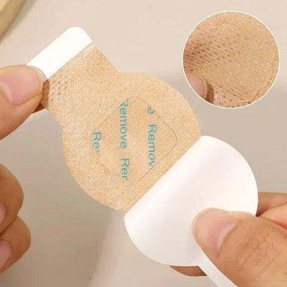 210pcs Waterproof Nail Fungus Correction Patch Finger Guard Bandage Nail Fungus Hollow Nail Cover Disguise Patch Toenail Care