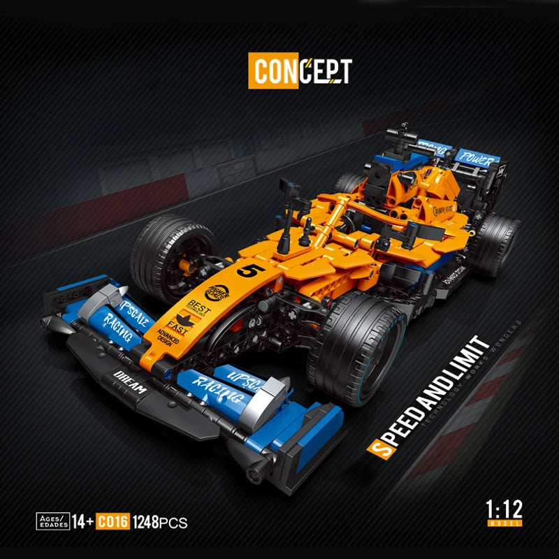 High-tech Building Blocks Remote Control Super Racing Car Moc Bricks RC Technical Model Toy Creative Expert Kids Birthday  Gifts