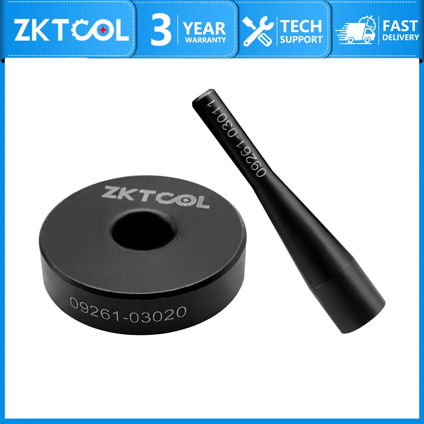 Fuel Injector Seal Installation Tool Kit for Toyota and Subaru, Injector Seal Bracket, OEM09260-39021-01  09261-03020