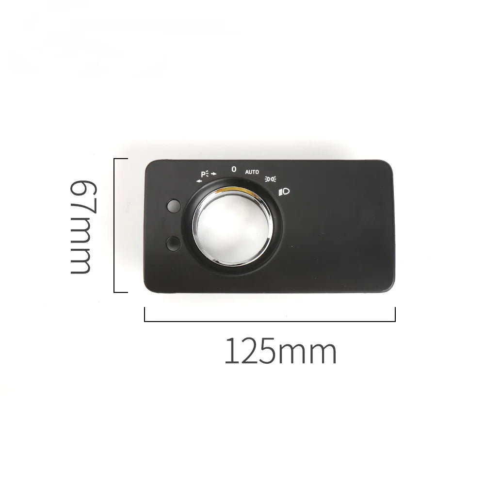 For Mercedes W251 LHD Car Dashboard Headlight Switch Cover Panel Trim For Benz R Class R280 R300 R350 R400 R500 2006-2017