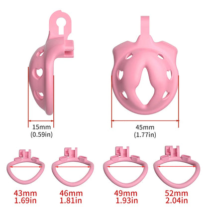 Chastity Cage Penis Ring Cock Cage Fetish Sissy BDSM Sex Toys for Men Gay Adult Fetish Gear Male Urethral Train Chastity Device