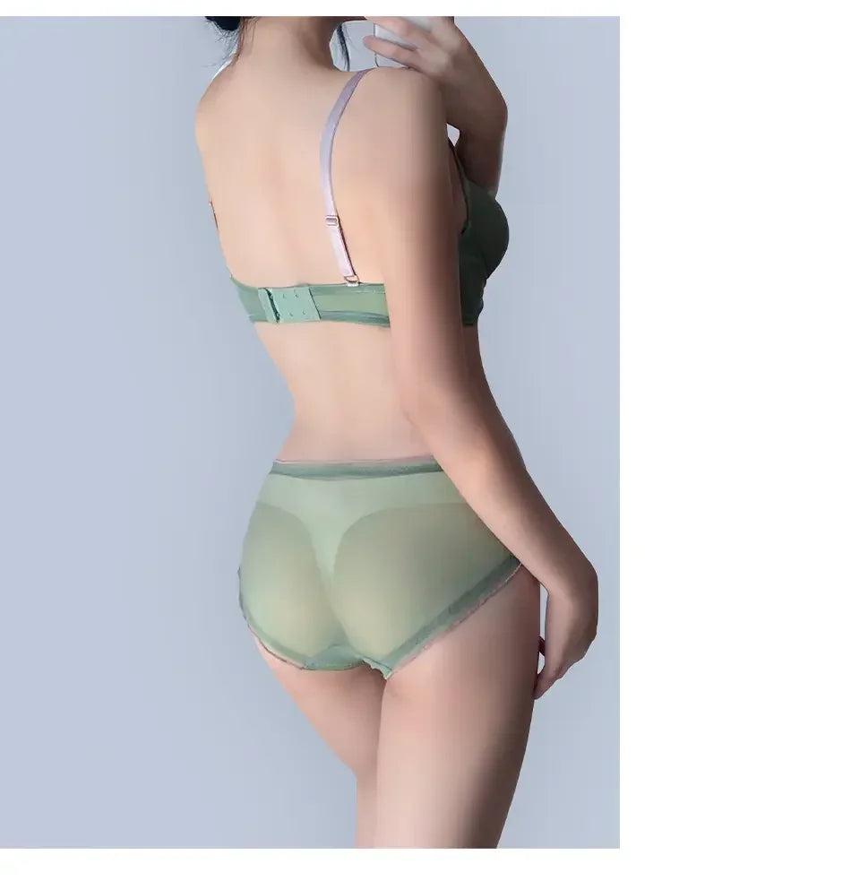 Full Coverage Minimiser Bra for Large Bust, Ultra Thin Seamless Wireless Lift & Support Anti Sag Set BANERDANNI S-2XL 32-40 ABC
