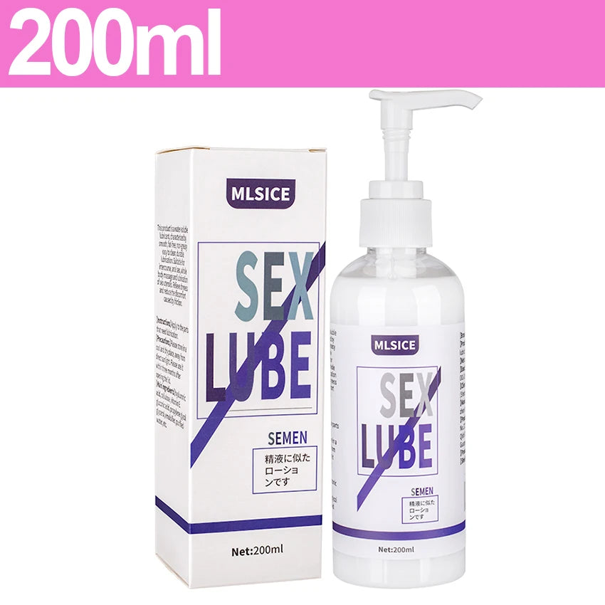 300ml Fresh Cool Personal Lubricant Anal Vagina Long-Lasting Lubrication for Couple Gay Intimate Water Based Lube Adult Products