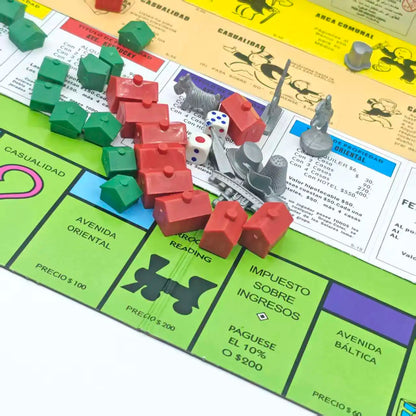 Spanish Version Monopoly Board Game Classic Property Trading Game Family Party Tabletop Game MONOPOLIO