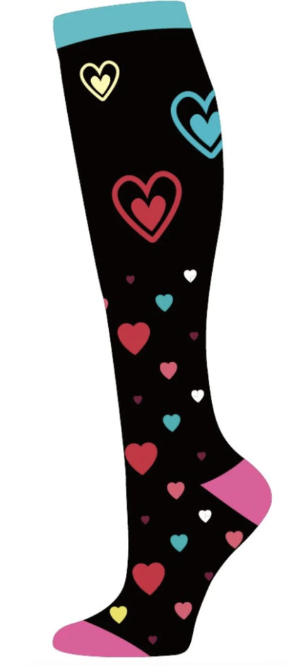 S-XXL Compression Socks Compression Socks for Varicose Vein Calf Riding Socks Stretch Open Toe Knee Socks