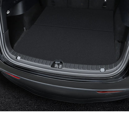 YZ For Tesla Model Y Juniper 2026 Trunk Sill Plate Protector TPE Rubber Protector Tesla Threshold Bumper Pad Prevent Scratching