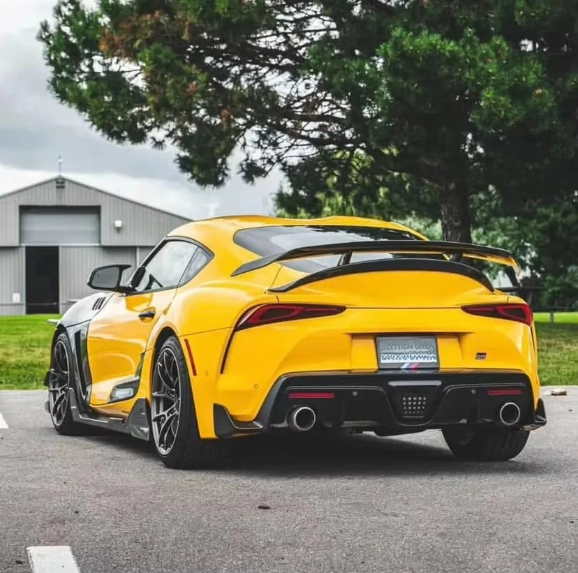 Wholesale for Gr Supra A90 A91 Mk5 AG Style Carbon Fiber Rear Trunk Wing Tail Wing Rear Spoiler Lip Wings Ducktail