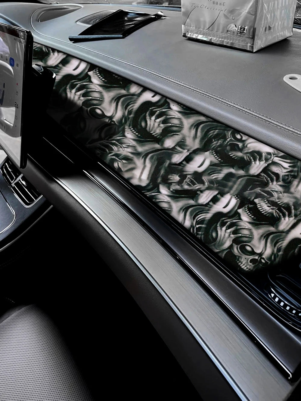 Wrapping Foil Car Tuning Stickers Waterproof Wrap Car Vinyl for Motorcycle Skull Film Auto Outdoor Accessories Body Covering