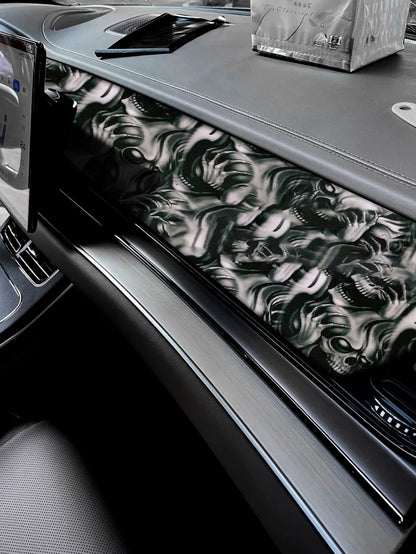 Wrapping Foil Car Tuning Stickers Waterproof Wrap Car Vinyl for Motorcycle Skull Film Auto Outdoor Accessories Body Covering